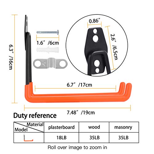 Wall Mount & Heavy Duty Garage Hanger