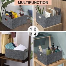 Small Storage Baskets Shelf Baskets Felt Drawer Organizer Storage