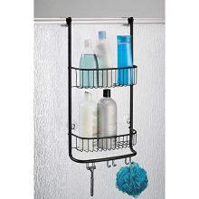 iDesign Forma Bathroom Over the Door Shower Caddy