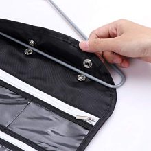 Double-Sided 56-Pocket Hanging Jewelry Organizer – Dust-Free Storage with Zippers 👜