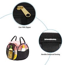 Collapsible Mesh Laundry Hamper with Large Opening - Perfect for College Students and Small Spaces