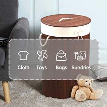 COZAYH 72L All-Natural Bamboo Laundry Hamper with Lid