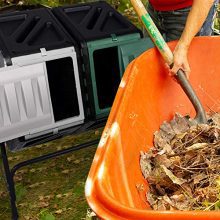 Giading Compost bin Outdoor, Compost Tumbler