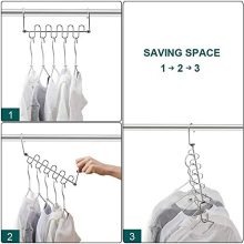 Hangers Magic Cloth Hanger Metal Closet Organizer