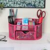 Desk Organizer Pencil Holder 9 Compartments with Drawer