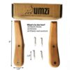 Coat Rack Hooks UMZi Wall Mounted Handmade
