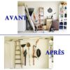 CoolYeah Steel Garage Storage Utility Double Hooks