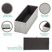 Drawer Organizer Divider Dresser Storage Baskets