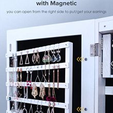 Nicetree 6 LEDs Jewelry Armoire Organizer