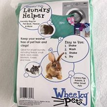 Pet Laundry with Wheeky Pets Laundry Helper: Perfect for Guinea Pig and Rabbit Bedding, Fleece, and Cage Liners