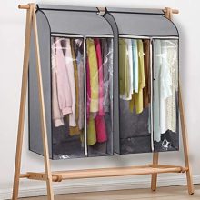 MISSLO 43" Hanging Garment Bags for Storage