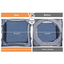 Foldable Laundry Hamper Pop-Up Mesh Clothes Hamper