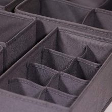 DIOMMELL 12 Pack Foldable Cloth Storage Box