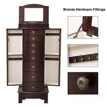SONGMICS Jewelry Cabinet Armoire Storage Chest