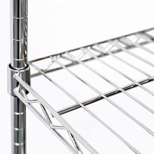 Seville Classics Double-Rod Expandable Clothes Rack
