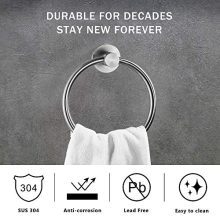 Simple Round Towel Hanger Heavy Duty