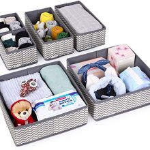 HOMFA Closet Drawer Organizer Foldable Fabric