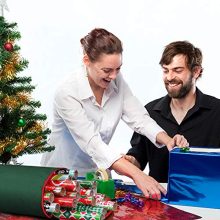 Wrapping Paper Organizer Under Bed Storage Bag