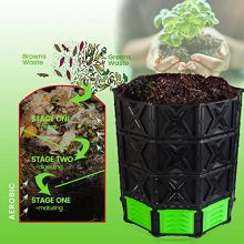 720L Large Compost Bin Outdoor