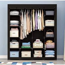 kealive Portable Closet Organizer Storage with Non-Woven Fabric Cover