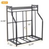 SNAIL 3 Bike Stand Rack with Storage for Garage Use
