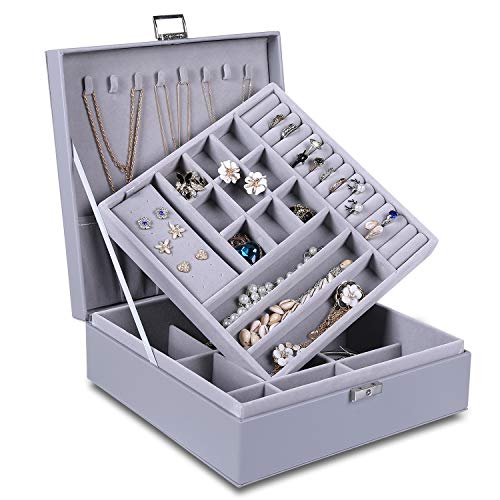 Large Lockable Display Jewelry Holder