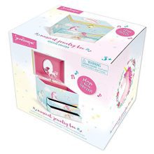Unicorn and Rainbow Musical Jewelry Box