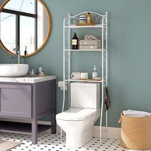 Function Home 3 Tier Over-The-Toilet Bathroom Space Saver