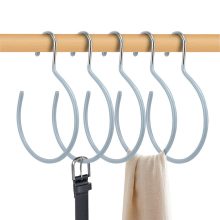 HangerSpace Scarf Ring Hanger Belt Rack, 5 Pcs Non-Slip