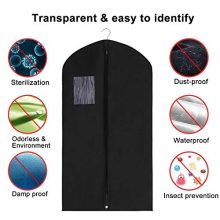 Washable Anti-Moth Protector With Full Zipper and Clear Widow for Storage