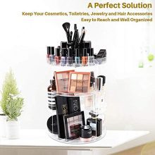 Rotating Makeup Organizer Cosmetic Holder 360 Degree