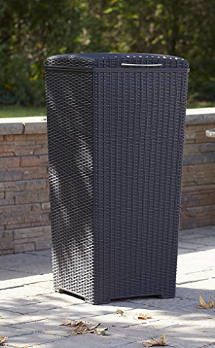 Trash Can with Lid Perfect for Backyard Hosting
