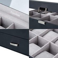 Equuleus Dual Layer Jewelry Organizer Watch Display Case