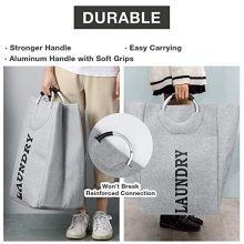 Double Laundry Hamper with Handle 73L