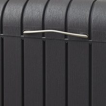 Keter Large Trash Can with Lid for Patio and Outdoor Kitchen