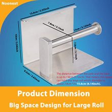 🚽 Toilet Paper Holder with Shelf: Rustproof & Roomy Storage Solution for Any Bathroom 🚿