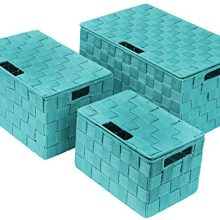 Organizer Set Stackable Storage Basket Woven