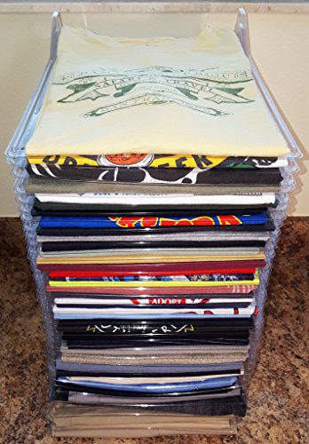 EZSTAX Closet Organizer and Shirt Folder
