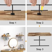 Hanging Jewelry Organizer Wall Mounted Earring Holder