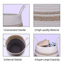 Giant Woven Laundry Hamper - Stylish and Spacious Storage for Your Home! 🧺✨