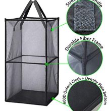 JSXD Mesh Laundry Hamper, Pop-up Laundry Hamper