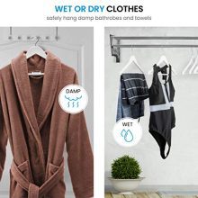 Wood-Look Plastic Coat Hanger Pack