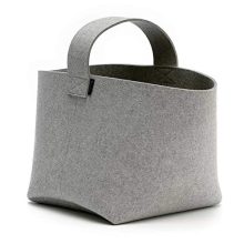 XIAOY Felt Basket Firewood Basket for Firewood Newspapers
