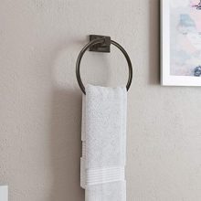 Bath Towel Ring - Elegant Oil Rubbed Bronze Design for Stylish Towel Display