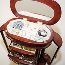 Mahogany Jewelry Chest Jewelry Box
