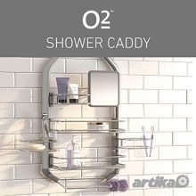 Adjustable Bathroom Caddy/Over-The-Shower Head
