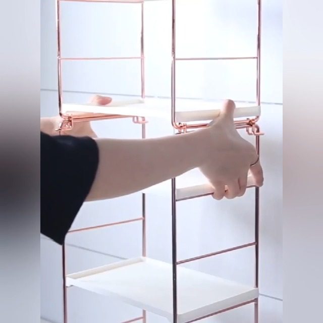 3-Tier Bathroom Countertop Organizer,Freestanding Stackable Organizer