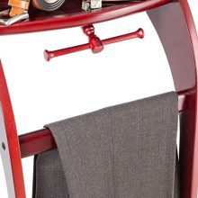 StorageMaid Clothes Valet Stand with Mirror