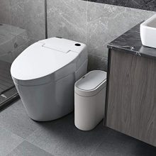 Bathroom Trash Can with Lid and Odor Filter