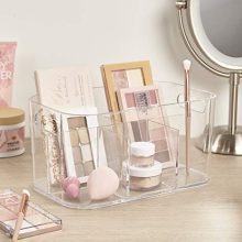 Simplify Your Space: Bliss 5-Compartment Plastic Organizer